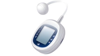 Baby Monitor PNG: Essential Parenting Tool Isolated on White | Transparent Background | Hand Edited Generative AI