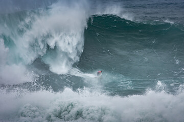 surfing the wave