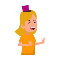 set of april fools funny clowns funny