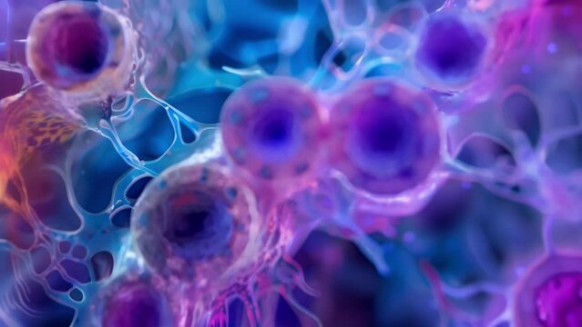 A microscopic image of the protozoan Toxoplasma gondii commonly found in cat feces and known to cause toxoplasmosis in humans which . AI generation.