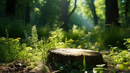 Fototapeta premium mushroom in the forest high definition(hd) photographic creative image