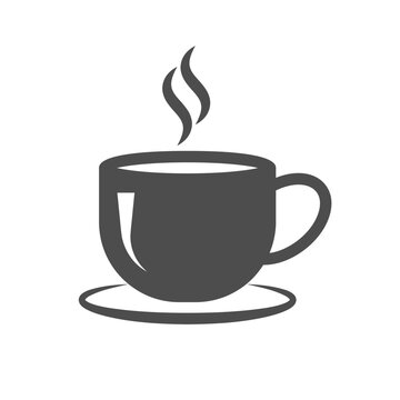 coffee icon vector suitable for template or logo, signboard