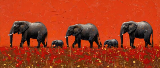 Art, abstract, texture, gold elements, oil paintings, chinoiserie, animals prints, horses, elephants, etc. - obrazy, fototapety, plakaty