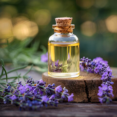 Lavender cosmetic oil