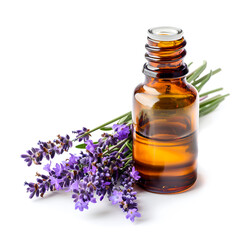 Obraz na płótnie Canvas Aroma oil of lavender flower