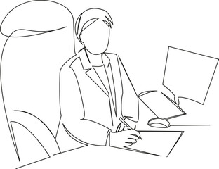 woman senior teacher director