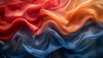 Obraz premium Fashionable Fabric A Colorful Tapestry of Monthly Trends Generative AI