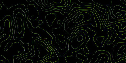 Black strokes on background topology background topography on dark flat background abstract vector