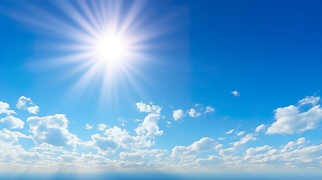 sun and clouds high definition(hd) photographic creative image