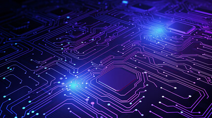 a close up of a circuit board