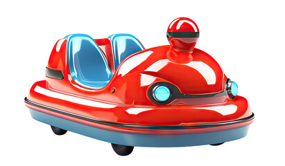 Naklejka premium Bumper car, cut out