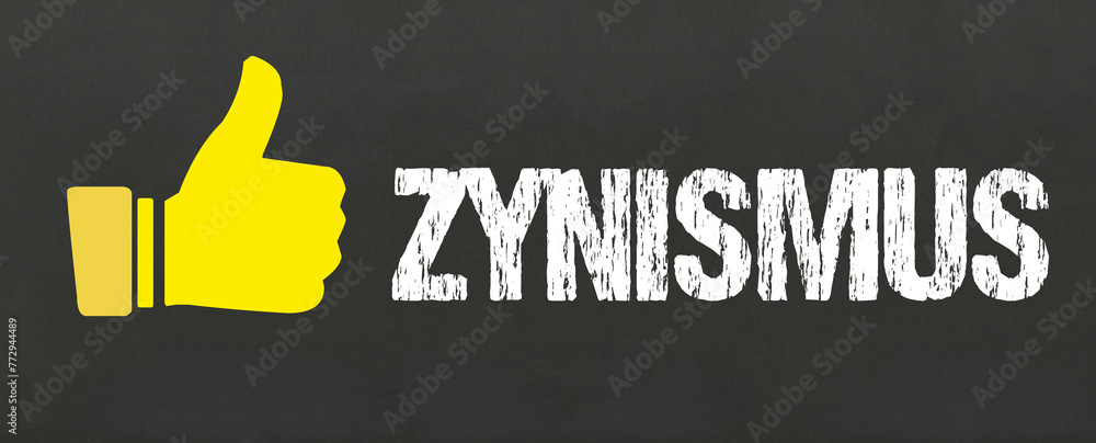 Sticker zynismus