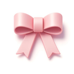 pink ribbon bow