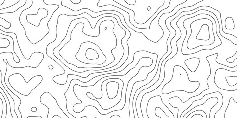 White topology topography for print work abstract vector desing illustrator 2020 format  - obrazy, fototapety, plakaty