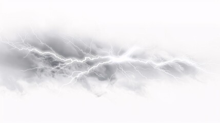 Lightning Bolt in the Sky A Stunning View of a Thunderstorm Generative AI