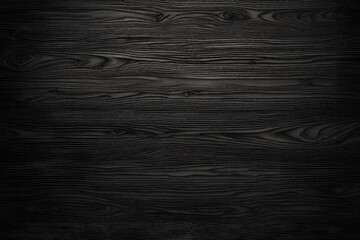 Black Gradient Wooden texture background Image - obrazy, fototapety, plakaty