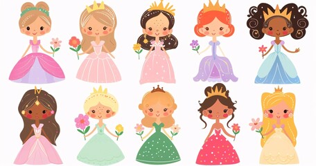 Fairy Tale Princesses A Monthly Celebration of Female Empowerment Generative AI