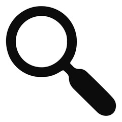 magnifying glass icon. - obrazy, fototapety, plakaty