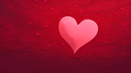 Simple heart-shaped background