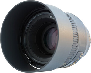 Professional DSLR camera lens digital photography equipment, PNG file no background