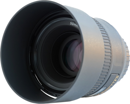 Professional DSLR camera lens digital photography equipment, PNG file no background