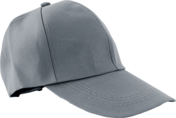 Gray baseball cap, trendy sport fashion accessory for casual style