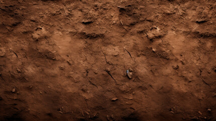 Small critter on a close-up dirt surface - obrazy, fototapety, plakaty