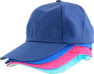 Colorful baseball cap, trendy sport fashion accessory for casual style
