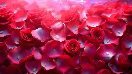 Fototapeta premium Rose Petal Background
