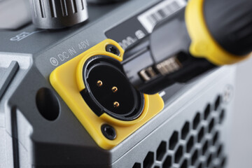Power plug. DC power supply connector and dc in 48v