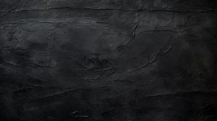 Fotobehang Close up of dark wall against black background © StockKing
