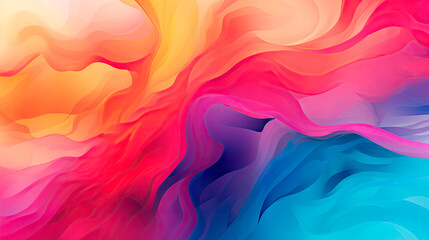 Colorful abstract background with vibrant colors - obrazy, fototapety, plakaty