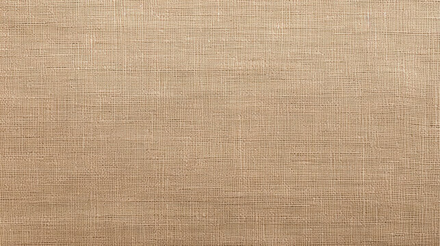 Close-up of burlock fabric on brown background