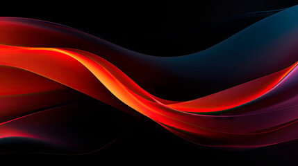 Colorful abstract backdrop on a dark background