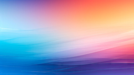 Colorful abstract background with wave patterns under a sky - obrazy, fototapety, plakaty