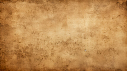 Fototapeta na wymiar A weathered brown paper against a textured backdrop