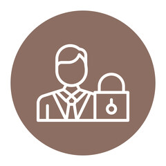 Private Offering icon vector image. Can be used for Crowdfunding.