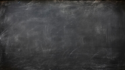 Blackboard with faint chalk lines in a classroom backdrop - obrazy, fototapety, plakaty