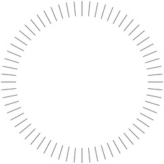 circle abstract art, circular shape for decoration, circular radial lines element, concentric lines