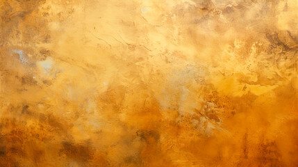 Close-up of a painting with brown and yellow background - obrazy, fototapety, plakaty