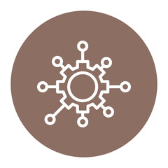 Framework icon vector image. Can be used for Game Development.