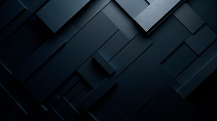 Close up of black wall with square pattern - 772977064