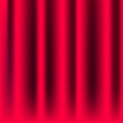  A background with a red curtain and a grain texture. Vector illustration..