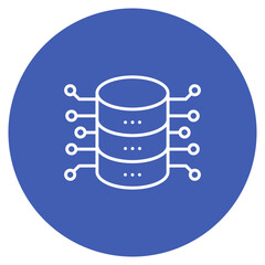 Storage icon vector image. Can be used for Computer Science.
