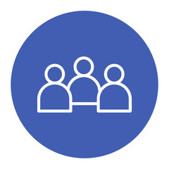 Squad icon vector image. Can be used for Battle Royale.