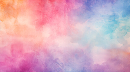 Colorful background with watercolor effect