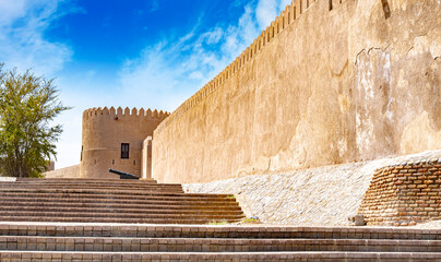 The fort at Al-Hujrah in Sohar, Oman