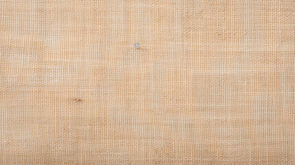 Close-up of burlock fabric with hole, natural linen texture g 1 2 1 - obrazy, fototapety, plakaty