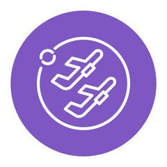 Connecting Flight icon vector image. Can be used for Airline.