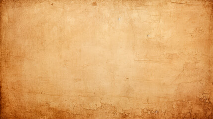 Close-up of weathered brown paper with vintage texture